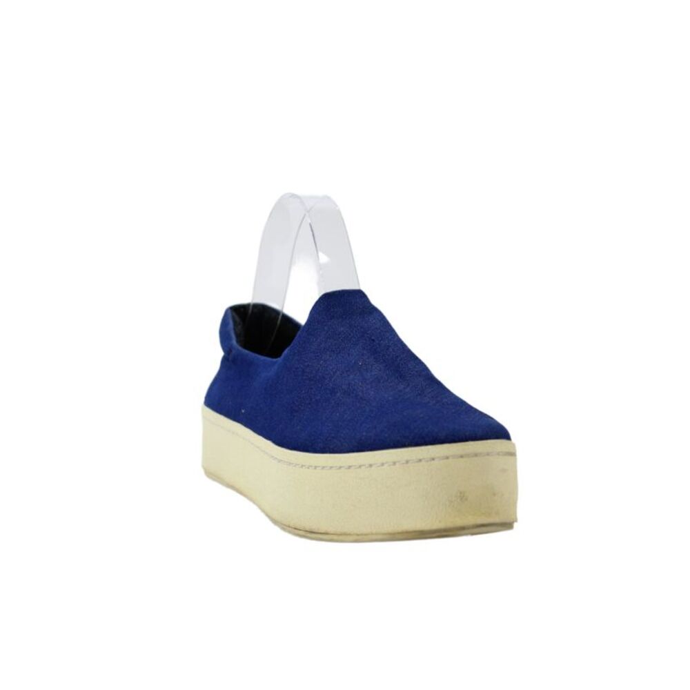 Opening Ceremony Womens Denim Slip On Casual Shoes Blue Size 9